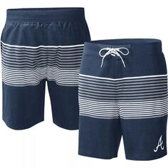 Мужские спортивные шорты Carl Banks Navy Atlanta Braves Coastline Volley Swim Shorts G-III