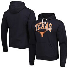 Мужская лига студенческая одежда, черный пуловер с капюшоном Texas Longhorns Arch Essential