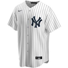 Мужская белая домашняя футболка DJ LeMahieu New York Yankees с именем игрока Nike
