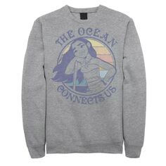 Мужская флисовая куртка Moana The Ocean Connects Us Sunset Disney