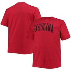 Мужская футболка Garnet South Carolina Gamecocks Big &amp; Tall Arch Team с логотипом Champion