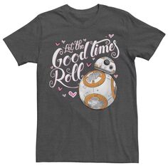 Мужская футболка с рисунком BB-8 Valentine&apos;s Good Times Star Wars