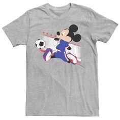 Мужская футбольная футболка «Микки и друзья» Япония Disney