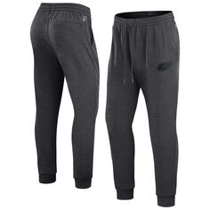 Мужские фирменные темно-серые спортивные штаны для джоггеров Carolina Hurricanes Authentic Pro Road Jogger Fanatics