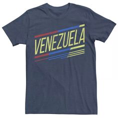 Мужская футболка с логотипом в косую полоску Gonzales Venezuala Licensed Character