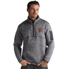 Мужской пуловер San Francisco Giants Fortune Antigua