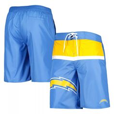 Мужские спортивные плавки Carl Banks Powder Blue Los Angeles Chargers Sea Wind G-III