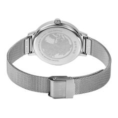 Женские классические часы с сетчатым ремешком из нержавеющей стали — 13434-001 BERING