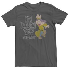 Мужская футболка Snow White I&apos;m Dopey What&apos;s Your Excuse? Disney