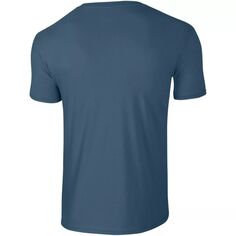 Gildan Мужская мягкая футболка с коротким рукавом Floso, фиолетовый