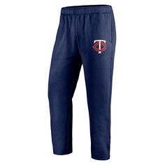 Мужские фирменные темно-синие спортивные штаны с логотипом Minnesota Twins Primary Fanatics