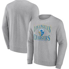 Мужской пуловер с фирменным рисунком Los Angeles Chargers Playability Fanatics