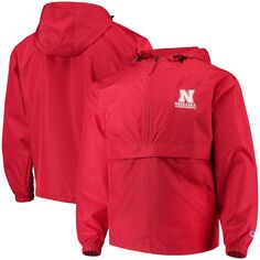 Мужская компактная куртка Scarlet Nebraska Huskers Champion