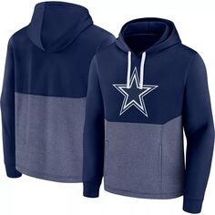 Мужской фирменный темно-синий пуловер с капюшоном Dallas Cowboys Winter Camp Fanatics