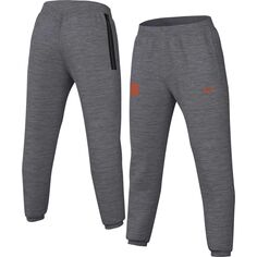 Мужские брюки для выступлений с логотипом команды Clemson Tigers Heather Grey Spotlight Nike