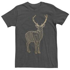 Мужская футболка с зернистым наполнителем Sun Deer Tree Fifth Sun