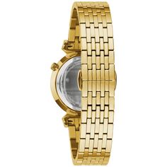 Женские часы из нержавеющей стали золотистого цвета — 97L161K Bulova
