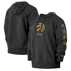 Мужской черный пуловер с капюшоном Toronto Raptors 2021/22 City Edition Big &amp; Tall New Era