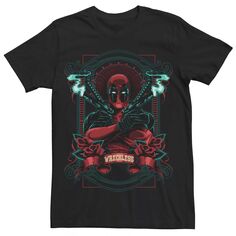 Мужская футболка с плакатом Marvel Deadpool Wreckless Licensed Character