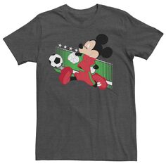 Мужская футболка с портретом Микки Мауса, Португалия, футбольная форма Disney