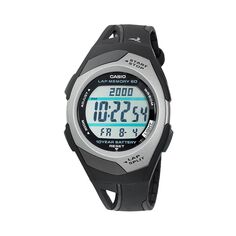 Женские часы Runner Series с цифровым хронографом на 60 кругов — STR300C-1V Casio