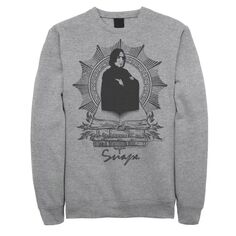 Мужской флисовый пуловер с рисунком Snape Books Portrait Harry Potter