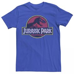Мужская футболка с оригинальным графическим логотипом «Парк Юрского периода» Licensed Character
