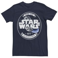 Мужская футболка с рисунком Звездных войн и пропаганды Star Wars, синий
