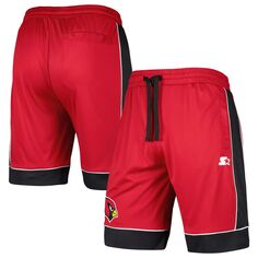 Мужские шорты Cardinal Arizona Cardinals, любимые фанатами Starter