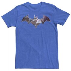 Мужская классическая футболка с геометрическим логотипом Бэтмена DC Comics
