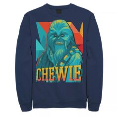 Мужской свитшот Chewie с портретом в стиле ретро Star Wars