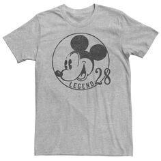 Мужская футболка Mickey And Friends Mickey Mouse Legend 28 Disney