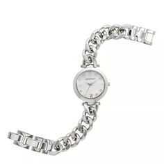 Женские часы-браслет с хрустальным акцентом и перламутром - 75-5822MPSV Armitron