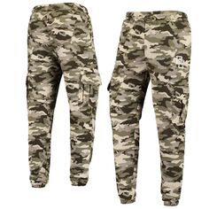 Мужские камуфляжные флисовые брюки Baylor Bears OHT Military Appreciation Code Colosseum