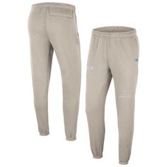 Мужские брюки-джоггеры кремового цвета North Carolina Tar Heels Nike