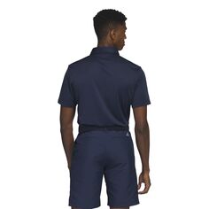 Мужская рубашка-поло для гольфа с принтом на груди adidas