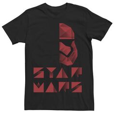 Мужская футболка «Последний джедай» с геометрическим рисунком Star Wars