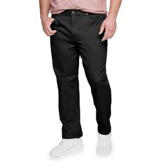 Мужские повседневные брюки с 5 карманами стандартной кроя Sonoma Goods For Life, черный