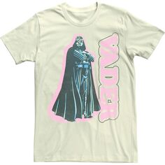 Мужская футболка с вертикальным плакатом «Звездные войны Дарт Вейдер» Licensed Character