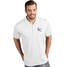Мужская футболка-поло Kansas City Royals Tribute Antigua