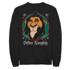 Флисовый пуловер с рисунком &apos;s The Lion King Scar Define Naughty Christmas Disney