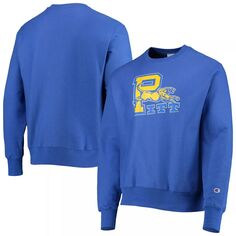 Мужской пуловер обратного плетения с логотипом Royal Pitt Panthers Vault, толстовка Champion