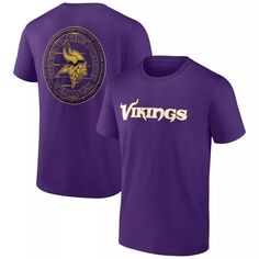 Мужская фиолетовая двусторонняя футболка Profile Minnesota Vikings Big &amp; Tall