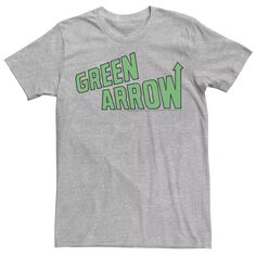 Мужская футболка с надписью Green Arrow и плакатом DC Comics