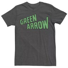 Мужская футболка с надписью Green Arrow и плакатом DC Comics