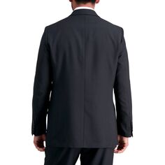 Мужской пиджак классической крои Smart Wash Repreve Haggar, черный
