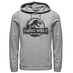 Мужская черная толстовка с логотипом Two Spray Paint Jurassic World