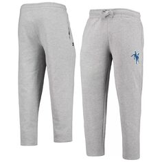 Мужские серые спортивные штаны для бега Indianapolis Colts Team Throwback Option Starter