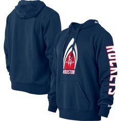 Мужской темно-синий пуловер с капюшоном Houston Rockets 2022/23 City Edition New Era