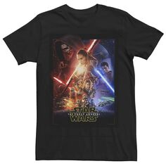 Мужская футболка с постером фильма «Эпизод 7» Star Wars